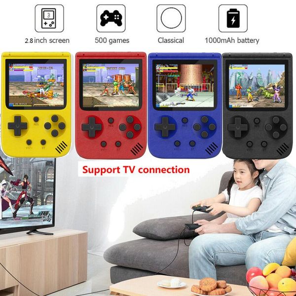 portable game players mini handheld video console 2.8 inch color screen built-in 500 games for kids gift
portable game players mini handheld video console 2.8 inch color screen built-in 500 games for kids gift