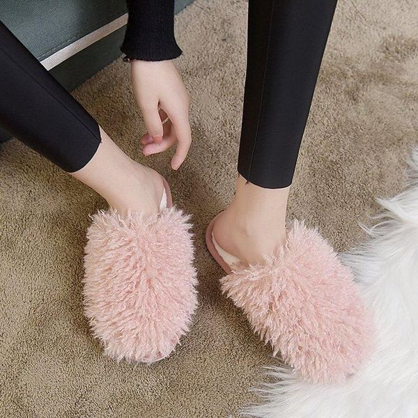 home slippers furry slides for woman footwear curly hairy women wool fluffy female mules fur flip flops shoes, Black
home slippers furry slides for woman footwear curly hairy women wool fluffy female mules fur flip flops shoes, Black
