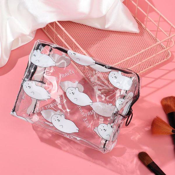 storage bags cosmetic bag cartoon girl clear pvc transparent makeup for women waterproof zipper beauty case travel toiletry
storage bags cosmetic bag cartoon girl clear pvc transparent makeup for women waterproof zipper beauty case travel toiletry
