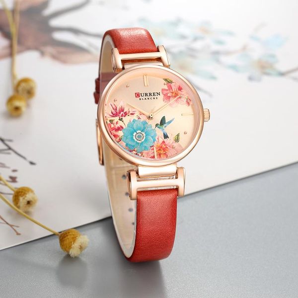 wristwatches brand curren fashion casual women watch 2021 summer quartz ladies wristwatch female flower dial clock, Slivery;brown
wristwatches brand curren fashion casual women watch 2021 summer quartz ladies wristwatch female flower dial clock, Slivery;brown