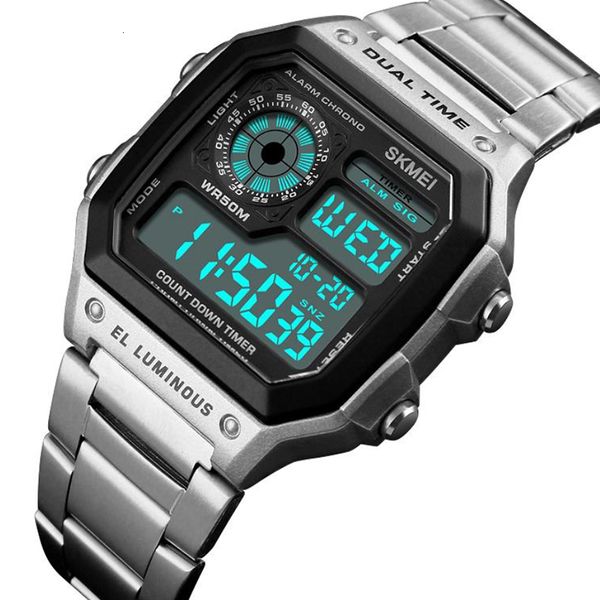 fashion sport luxury men 5bar waterproof watches stainless steel strap digital watch reloj hombre, Slivery;brown
fashion sport luxury men 5bar waterproof watches stainless steel strap digital watch reloj hombre, Slivery;brown