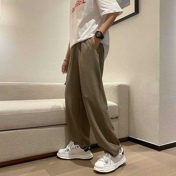 men's pants spring summer belt casual fashion wide-leg men streetwear korean loose straight-leg mens trousers s-3xl crmw, Black
men's pants spring summer belt casual fashion wide-leg men streetwear korean loose straight-leg mens trousers s-3xl crmw, Black