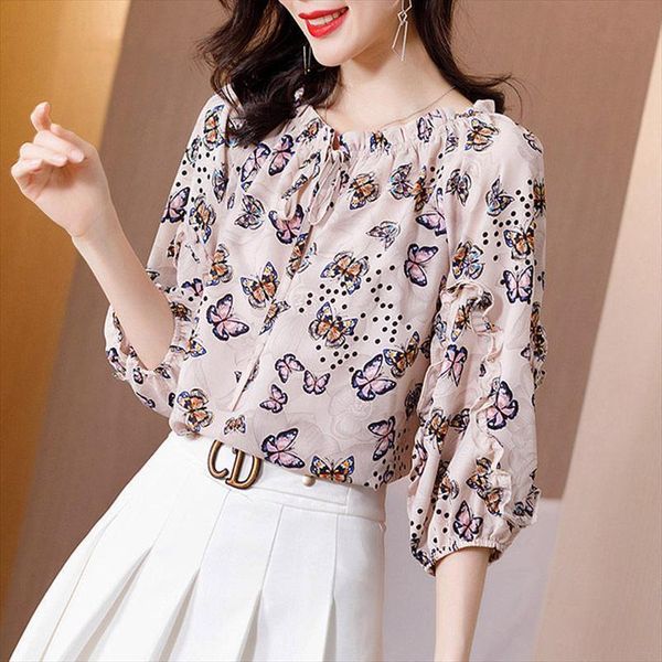 lantern sleeve chiffon fashion womens shirts 3 4 sleeves drawstring word collar ruffled stitching pullover blouses female spring, White
lantern sleeve chiffon fashion womens shirts 3 4 sleeves drawstring word collar ruffled stitching pullover blouses female spring, White