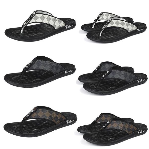 luxury designer slippers mayari grid pattern men black white brown sandals genuine leather casual shoes massage bottom beach flip flops
luxury designer slippers mayari grid pattern men black white brown sandals genuine leather casual shoes massage bottom beach flip flops