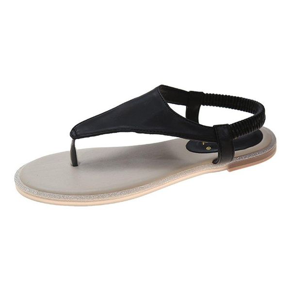 women's sandals 2021 casual simple trend all-match flip-flops outdoor fashion small fresh and elegant, Black
women's sandals 2021 casual simple trend all-match flip-flops outdoor fashion small fresh and elegant, Black
