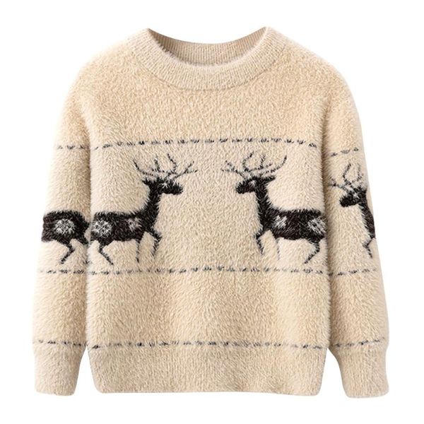 pullover autumn winter fawn printed sweaters for boys and girls kids clothes, Blue
pullover autumn winter fawn printed sweaters for boys and girls kids clothes, Blue
