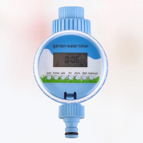 english version automatic watering controller irrigation timer battery included(sky-blue) equipments
english version automatic watering controller irrigation timer battery included(sky-blue) equipments