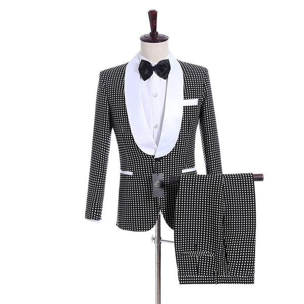 one button groomsmen black/navy blue/royal blue groom tuxedos shawl lapel men suits wedding 2 pieces ( jacket+pants+tie ) z251 men's &, White;black
one button groomsmen black/navy blue/royal blue groom tuxedos shawl lapel men suits wedding 2 pieces ( jacket+pants+tie ) z251 men's &, White;black