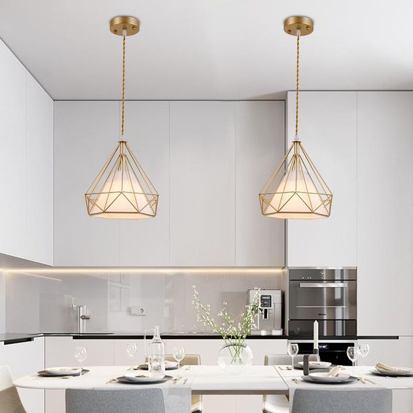 modern plated rose gold pendant lights for dining living room vintage diamond birdcage lamp restaurant lighting fixture lamps
modern plated rose gold pendant lights for dining living room vintage diamond birdcage lamp restaurant lighting fixture lamps