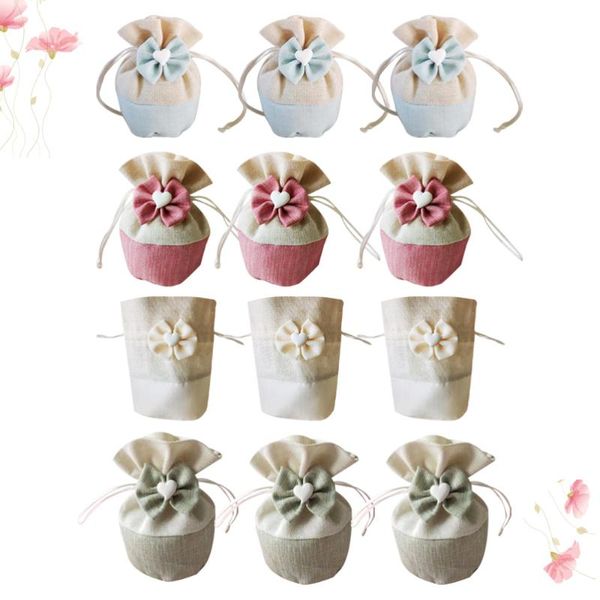 gift wrap 12pcs delicate wedding bags round bottom candy pouches drawstring bow-knot storage (champagne green + whi
gift wrap 12pcs delicate wedding bags round bottom candy pouches drawstring bow-knot storage (champagne green + whi
