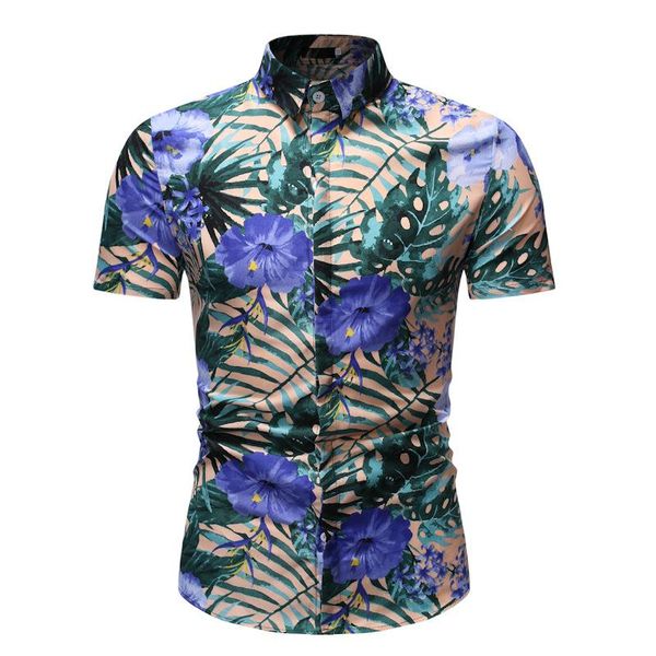 men's casual shirts style personalized leisure business hawaiian shirt vacation creative short sleeve printed men dress, White;black
men's casual shirts style personalized leisure business hawaiian shirt vacation creative short sleeve printed men dress, White;black