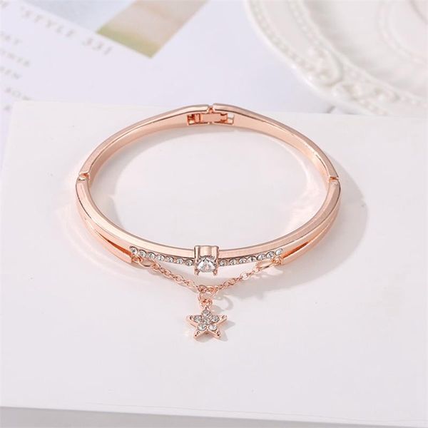 link, chain simple fashion five-pointed star pendant bracelets pulseras sweet-color bracelet bangle for women wholesale jewelry, Black
link, chain simple fashion five-pointed star pendant bracelets pulseras sweet-color bracelet bangle for women wholesale jewelry, Black