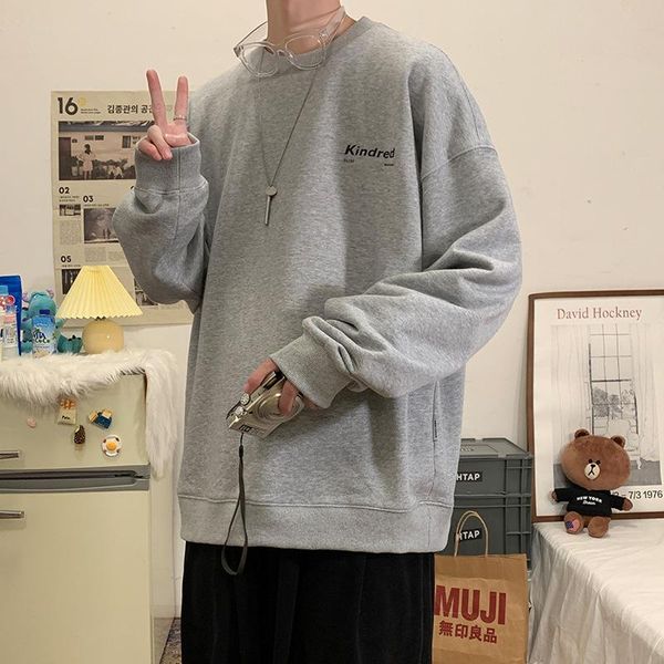sweater men's spring loose and versatile round neck pullover blouse korean casual handsome trendy bottoming shirt hoodies & sweatshirts, Black
sweater men's spring loose and versatile round neck pullover blouse korean casual handsome trendy bottoming shirt hoodies & sweatshirts, Black