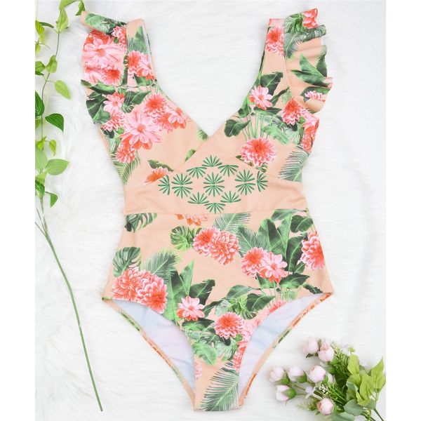 bikini floral printed ruffled women swimwear one piece swimsuit female flower backless monokini bather bathing suit swim
bikini floral printed ruffled women swimwear one piece swimsuit female flower backless monokini bather bathing suit swim