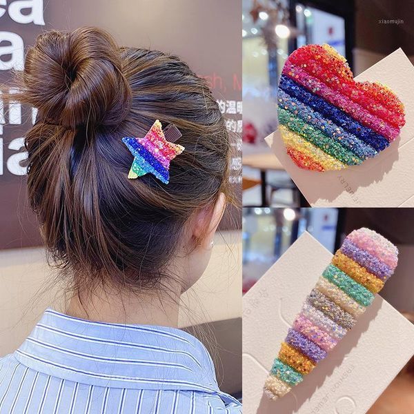 cute shining rainbow star love flower deer jewelry girl hairpin baby bangs clip side word headdress hair accessories, Slivery;white
cute shining rainbow star love flower deer jewelry girl hairpin baby bangs clip side word headdress hair accessories, Slivery;white
