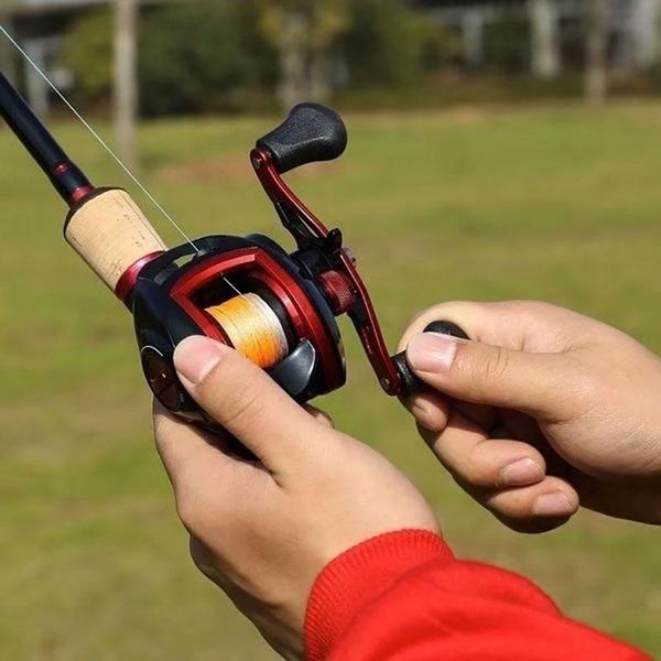 latest version baitcast reel with 19bb 8.1:1 gear ratio high speed fishing reels braid line