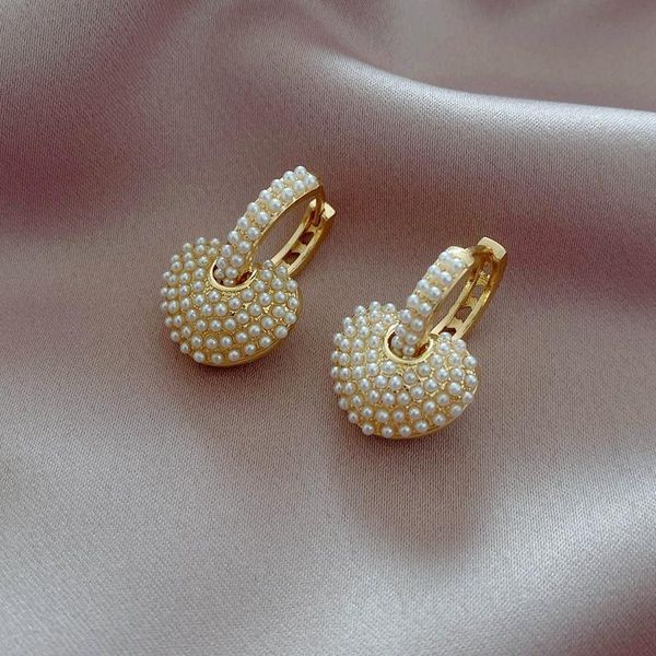 stud earrings for women 2021 fashion jewelry earings exquisite pearl love heart luxury grace, Golden;silver
stud earrings for women 2021 fashion jewelry earings exquisite pearl love heart luxury grace, Golden;silver