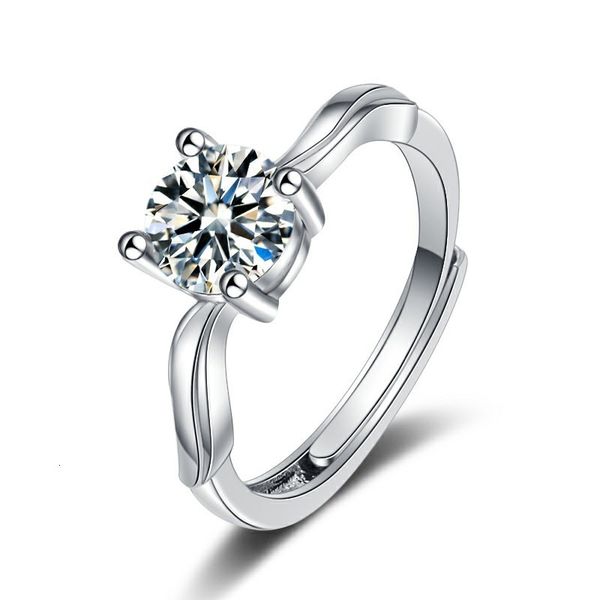 ring tiktok live chain imitation imam mule angel wing four claw diamond 1 plated wedding, Silver
ring tiktok live chain imitation imam mule angel wing four claw diamond 1 plated wedding, Silver