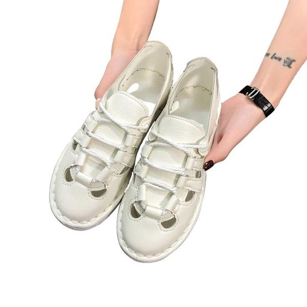 dress shoes flat sandals women 2021 summer for genuine leather fashion breathable platform no303, Black
dress shoes flat sandals women 2021 summer for genuine leather fashion breathable platform no303, Black