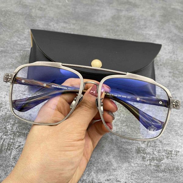 crosin glasses fashion thick edge metal double beam large frame wide face men's flat myopia, White;black
crosin glasses fashion thick edge metal double beam large frame wide face men's flat myopia, White;black