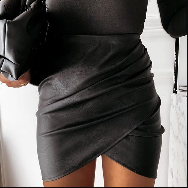 womens skirts faux leather short skirt women hem asymmetric ruched black high waist slim elegant streetwear mini ladies
womens skirts faux leather short skirt women hem asymmetric ruched black high waist slim elegant streetwear mini ladies