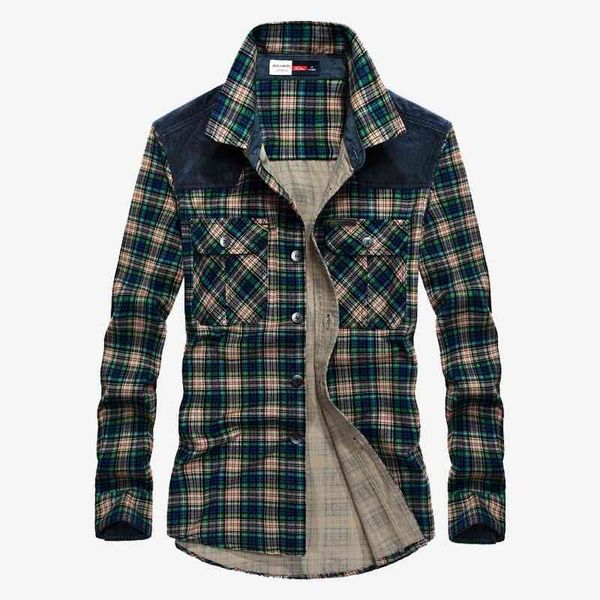 shirt men military cotton long sleeve male autumn dress shirt casual fashion yellow green plaid shirt men 210518, White;black
shirt men military cotton long sleeve male autumn dress shirt casual fashion yellow green plaid shirt men 210518, White;black