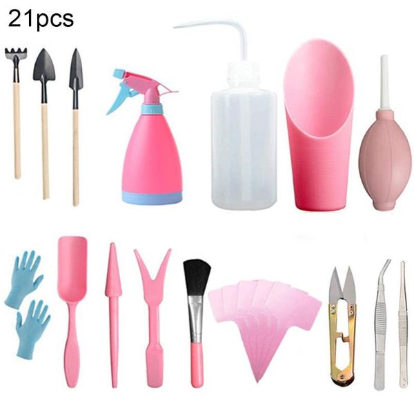 planters & pots 21pcs/set watering sowing seedling digging garden planter kit mini household diy tool pruning succulent plant grafting
planters & pots 21pcs/set watering sowing seedling digging garden planter kit mini household diy tool pruning succulent plant grafting