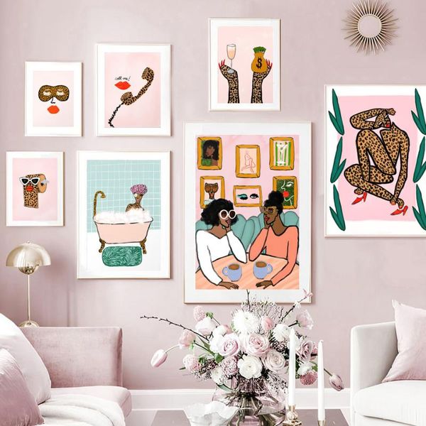 paintings funny abstract leopard lady phone lipstick colorful wall art canvas painting posters and prints pictures for bedroom decor
paintings funny abstract leopard lady phone lipstick colorful wall art canvas painting posters and prints pictures for bedroom decor
