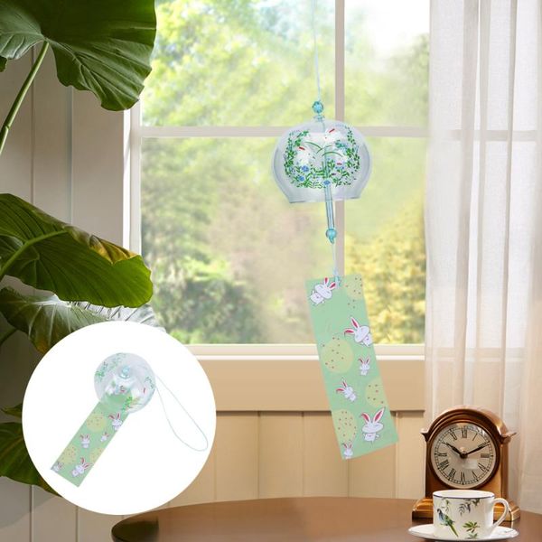 decorative objects & figurines 1pc glass pendant wind chime japanese style bell ornament for festival
decorative objects & figurines 1pc glass pendant wind chime japanese style bell ornament for festival