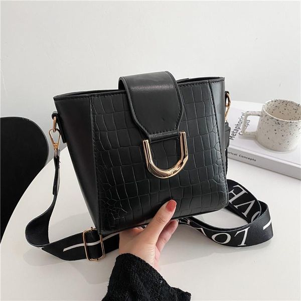 evening bags black soft pu leather women's bag fashion small shoulder 2021 alligator mini bucket vintage designer
evening bags black soft pu leather women's bag fashion small shoulder 2021 alligator mini bucket vintage designer