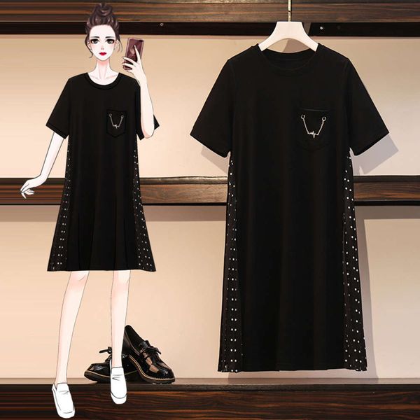 casual dresses dress women clothes large size women's fat sister age reducing foreign style in summer loose and slim casual t-shirt ski, Black;gray
casual dresses dress women clothes large size women's fat sister age reducing foreign style in summer loose and slim casual t-shirt ski, Black;gray