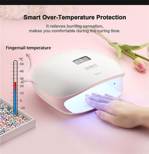 nail dryers lamp 48w uv led dryer for curing gels polish double light machine gel tool
nail dryers lamp 48w uv led dryer for curing gels polish double light machine gel tool