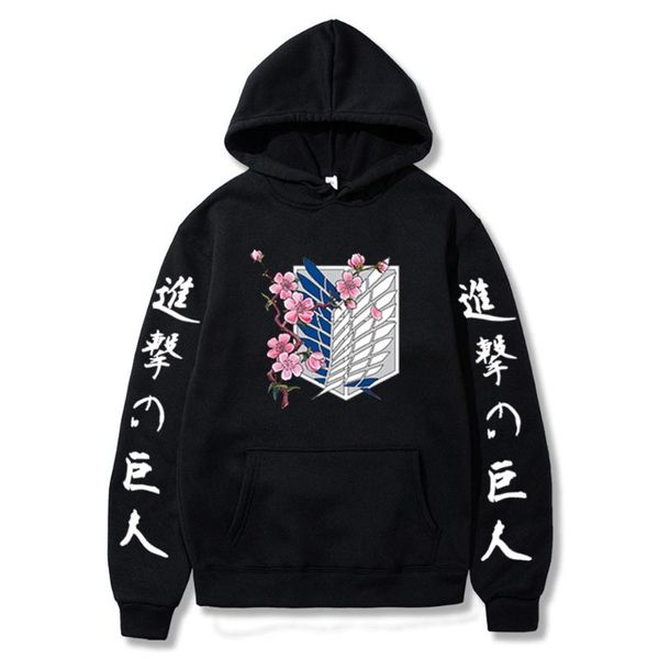 men's hoodies & sweatshirts japan anime attack on titan print men hoodie patchwork thin clothing hip hop streetwear women, Black
men's hoodies & sweatshirts japan anime attack on titan print men hoodie patchwork thin clothing hip hop streetwear women, Black