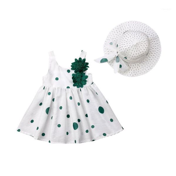 girl's dresses toddler infant baby girls cute polk dot dress sleeveless flower embroidery + hat summer outfits clothes, Red;yellow
girl's dresses toddler infant baby girls cute polk dot dress sleeveless flower embroidery + hat summer outfits clothes, Red;yellow