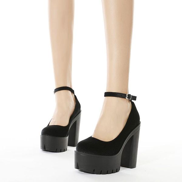 dress shoes spring autumn casual high-heeled ruslana korshunova thick heels platform pumps black
dress shoes spring autumn casual high-heeled ruslana korshunova thick heels platform pumps black