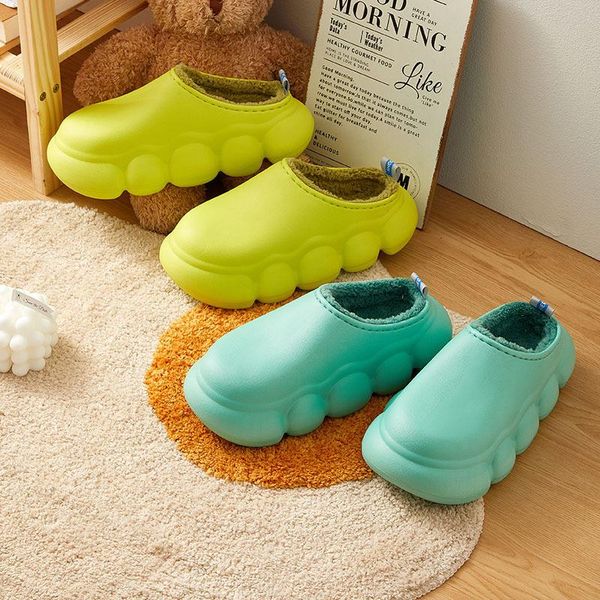 slippers 2021 women's winter indoor home thick eva sole non slip waterproof warm plus fleece fur, Black
slippers 2021 women's winter indoor home thick eva sole non slip waterproof warm plus fleece fur, Black