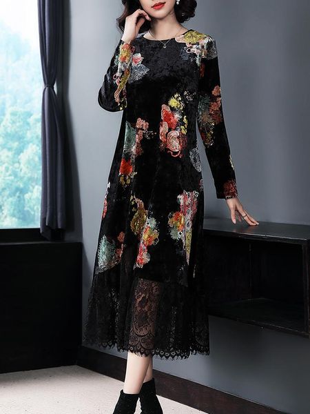 casual dresses dress women spring autumn print floral clothes 2021 party vintage elegant vestidos robe femme hdl186134 yy2466, Black;gray
casual dresses dress women spring autumn print floral clothes 2021 party vintage elegant vestidos robe femme hdl186134 yy2466, Black;gray