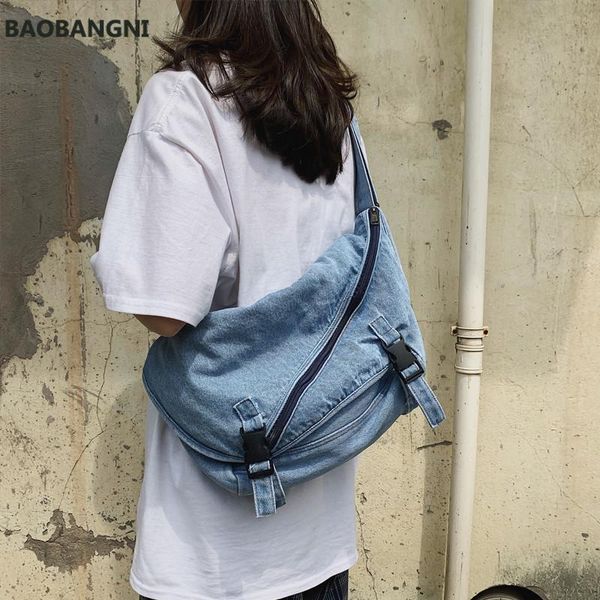 fashion denim women's shoulder bags large capacity messenger bag jeans ladies handbags casual big travel blue totes
fashion denim women's shoulder bags large capacity messenger bag jeans ladies handbags casual big travel blue totes