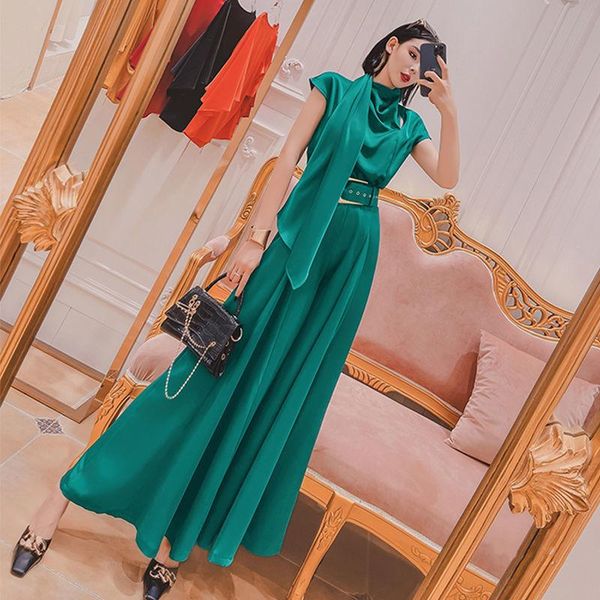 women spring summer elegant 2 pcs set lady high waist wide leg pant and sleeveless shirt sets female casual solid suit e816 women's two, White
women spring summer elegant 2 pcs set lady high waist wide leg pant and sleeveless shirt sets female casual solid suit e816 women's two, White