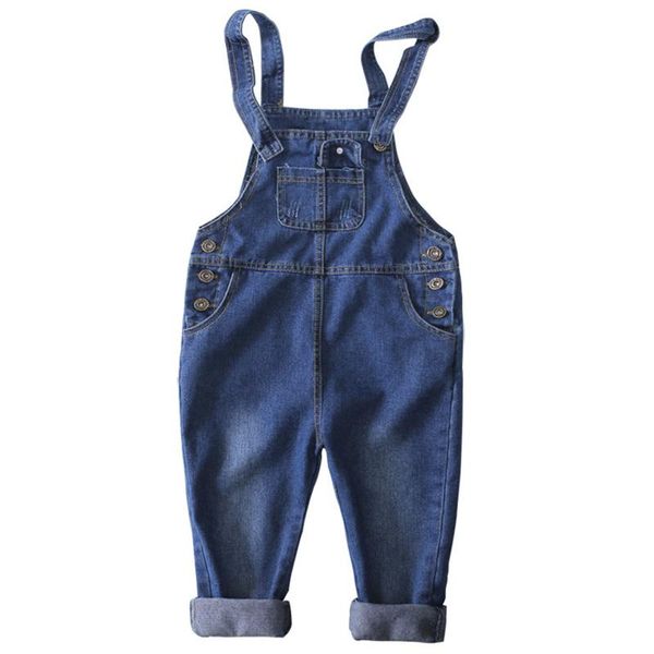 jumpsuits kids denim jumpsuit children overalls jeans pants boys and girls casual 1-9t, Blue
jumpsuits kids denim jumpsuit children overalls jeans pants boys and girls casual 1-9t, Blue