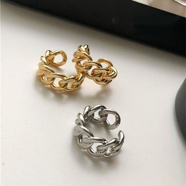 cluster rings chunky chain link twisted geometric for women vintage open adjustable trendy gold silver color, Golden;silver
cluster rings chunky chain link twisted geometric for women vintage open adjustable trendy gold silver color, Golden;silver