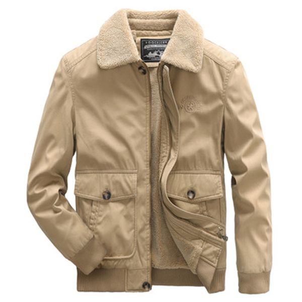 mens thick fleece leather coats fashion trend zipper plus size casual outerwear designer male multiple pockets lapel tooling jackets, Black
mens thick fleece leather coats fashion trend zipper plus size casual outerwear designer male multiple pockets lapel tooling jackets, Black