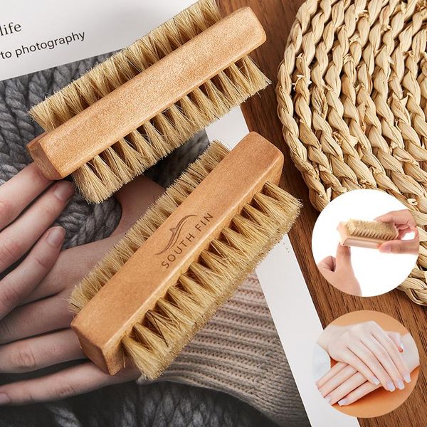 nail brushes double-sided natural hair brush manicure pedicure wood handle soft remove dust cleaning tools for care, Yellow
nail brushes double-sided natural hair brush manicure pedicure wood handle soft remove dust cleaning tools for care, Yellow