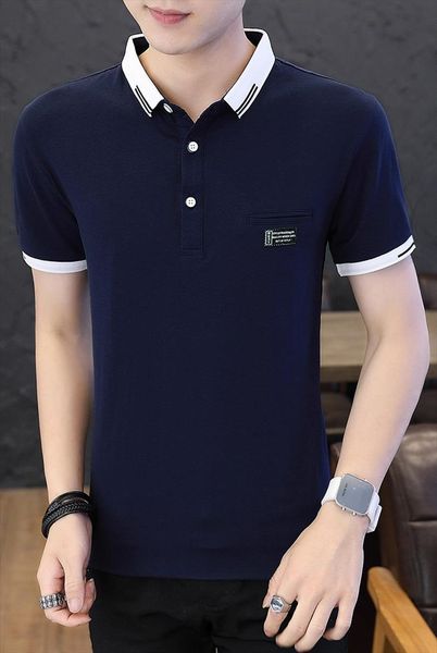 summer pure color fashion business mens polos casual short sleeve shirt slim soft high quality, White;black
summer pure color fashion business mens polos casual short sleeve shirt slim soft high quality, White;black
