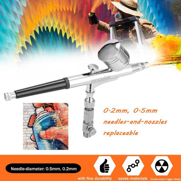 professional spray guns dual-action airbrush with compressor 0.3mm/0.2mm/0.5mm gun kit for nail model/cake/car painting/art
professional spray guns dual-action airbrush with compressor 0.3mm/0.2mm/0.5mm gun kit for nail model/cake/car painting/art