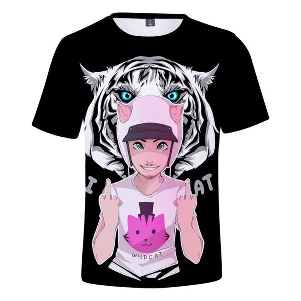 women's t-shirt 2021 i am wildcat 3d print men/women short sleeve t shirt clothes, White
women's t-shirt 2021 i am wildcat 3d print men/women short sleeve t shirt clothes, White