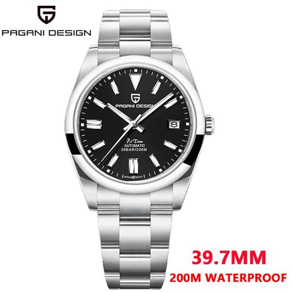 wristwatches pagani design men's nh35 mechanical clock 316l stainless steel 200m waterproof automatic watch reloj hombre, Slivery;brown
wristwatches pagani design men's nh35 mechanical clock 316l stainless steel 200m waterproof automatic watch reloj hombre, Slivery;brown