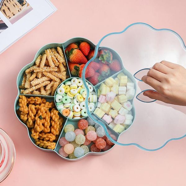 petal candy box double-layer snack storage plastic living room dried fruit tray nut melon seed divided bottles & jars
petal candy box double-layer snack storage plastic living room dried fruit tray nut melon seed divided bottles & jars