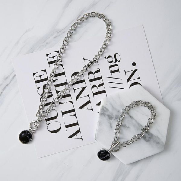 chains colorful l thick chain toggle clasp necklaces mixed linked circle for women minimalist choker necklace jewelry, Silver
chains colorful l thick chain toggle clasp necklaces mixed linked circle for women minimalist choker necklace jewelry, Silver