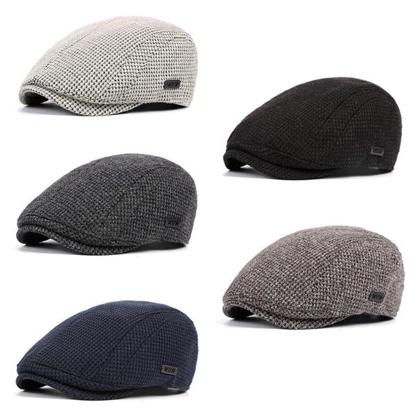 wholesale british style bailey hat men's korean version of the autumn and winter thick warm knitted outdoor hats, Black;white
wholesale british style bailey hat men's korean version of the autumn and winter thick warm knitted outdoor hats, Black;white
